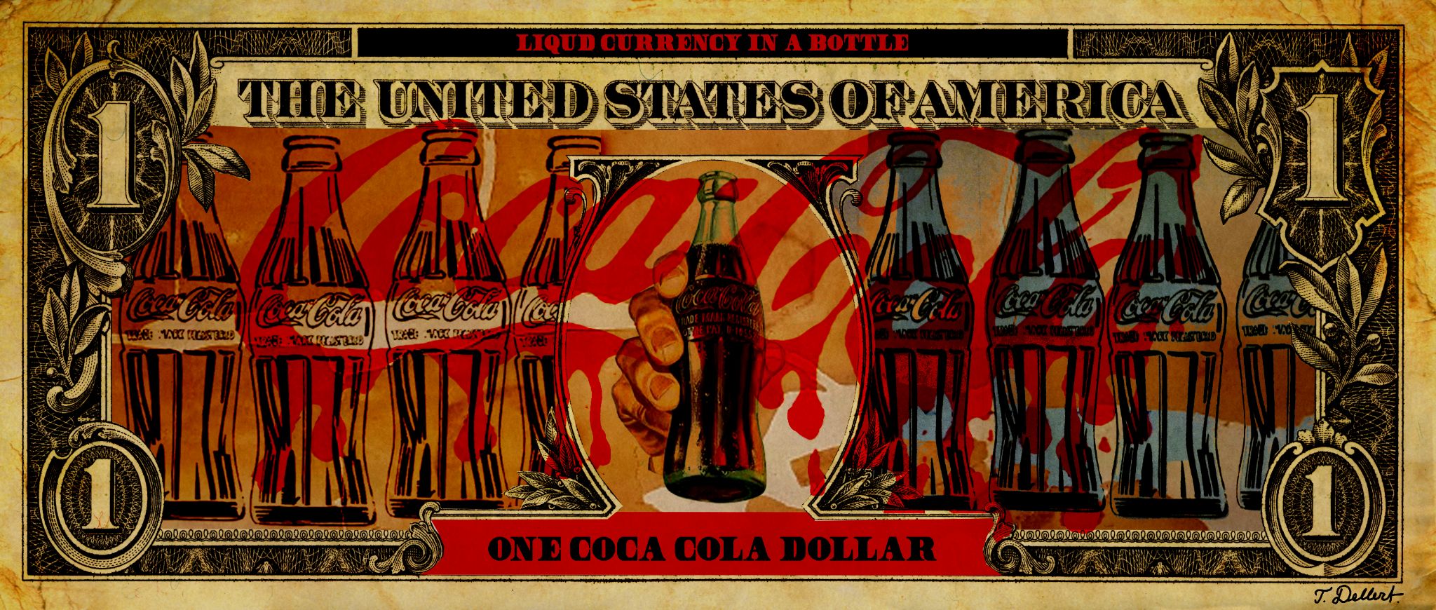 ONE COCA COLA DOLLAR 